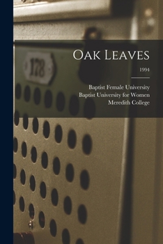Paperback Oak Leaves [electronic Resource]; 1994 Book