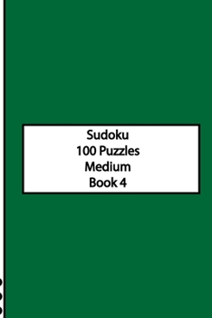 Paperback Sudoku-Medium-Book 4 Book