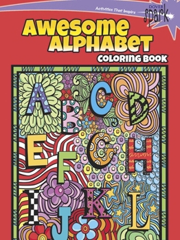 Paperback Spark Awesome Alphabet Coloring Book