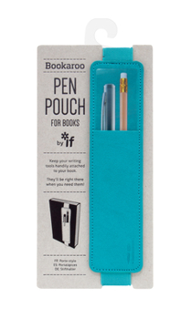 Misc. Supplies Bookaroo Pen Pouch Turquoise Book