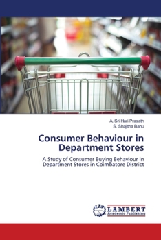 Consumer Behaviour in Department Stores