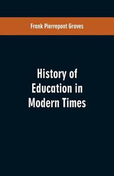 Paperback History of Education in Modern Times Book