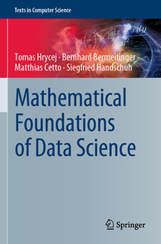 Paperback Mathematical Foundations of Data Science Book
