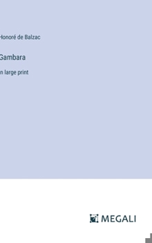 Hardcover Gambara: in large print Book