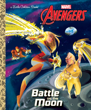 Hardcover Battle on the Moon (Marvel Avengers) Book