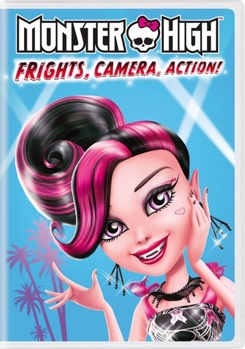 DVD Monster High: Frights, Camera, Action! Book