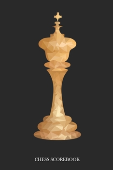 Paperback Chess Scorebook: Chess Scorebook with 100 Scorecards . Chess Figure. Book