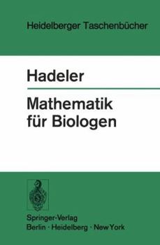 Paperback Mathematik Für Biologen [German] Book