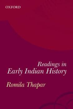 Paperback Early Indian History : A Reader Book