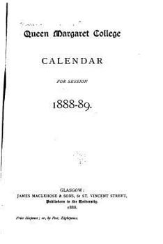 Paperback Calendar for Session 1888-89 Book