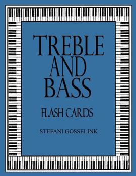 Paperback Treble and Bass-Flash Cards Book