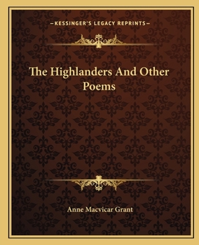 Paperback The Highlanders And Other Poems Book