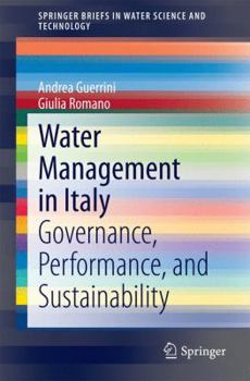 Paperback Water Management in Italy: Governance, Performance, and Sustainability Book