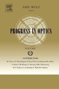 Hardcover Progress in Optics: Volume 50 Book