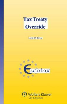 Hardcover Tax Treaty Override Book