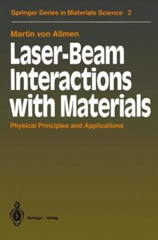 Hardcover Laser-Beam Interactions with Materials: Physical Principles and Applications (Springer Series in Materials Science) Book