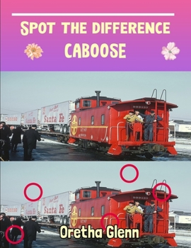 Paperback Spot the difference caboose: Picture puzzles for adults Can You Really Find All the Differences? Book