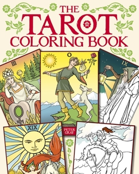 Paperback The Tarot Coloring Book
