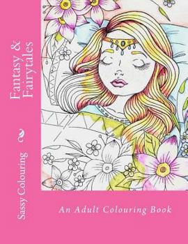 Paperback Fantasy & Fairytales: by Sassy Colouring Book