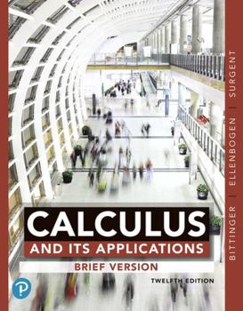 Hardcover Calculus and Its Applications, Brief Version, Plus Mylab Math with Pearson Etext -- 24-Month Access Card Package [With Access Code] Book