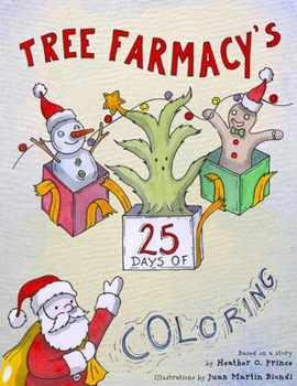Paperback Tree Farmacy's 25 Days of Coloring Book
