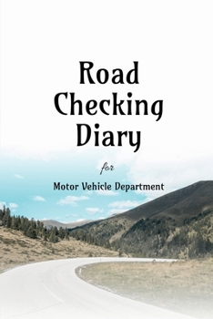 Paperback Road Checking Diary Book