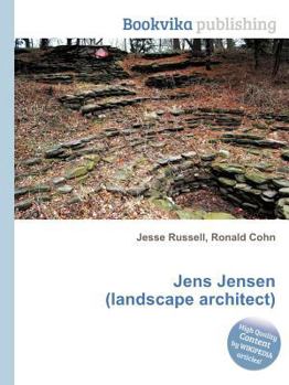 Paperback Jens Jensen (Landscape Architect) Book