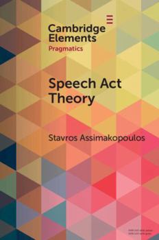 Paperback Speech Act Theory Book