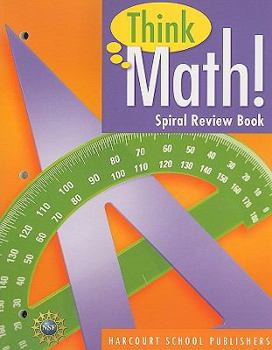 Paperback Think Math! Spiral Review Book
