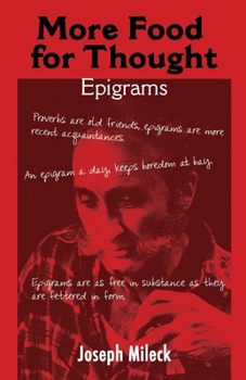Paperback More Food for Thought: Epigrams Book