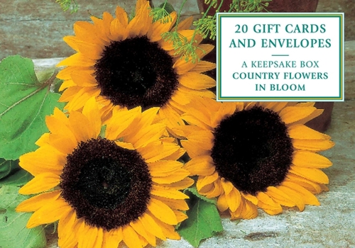 Misc. Country Flowers in Bloom Gift Cards [With 20 Envelopes] Book