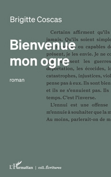 Paperback Bienvenue mon ogre [French] Book