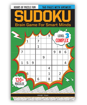 Paperback Sudoku - Brain Booster Puzzles for Kids: Level 3 (Complex) Book