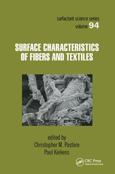 Paperback Surface Characteristics of Fibers and Textiles Book
