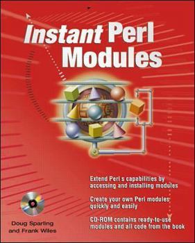 Paperback Instant Perl Modules Book