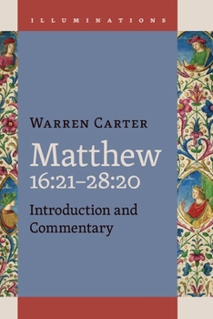 Paperback Matthew 16:21-28:20 : Introduction and Commentary Book