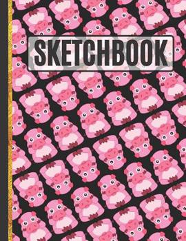 Paperback Sketchbook: Pig Sketchbook / Drawing Book