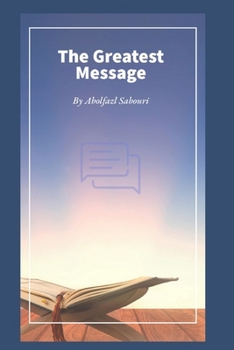 Paperback The Greatest Message Book