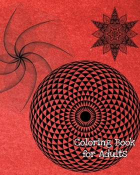 Paperback Coloring Book for Adults: Mandala Patterns to Help with Stress Book
