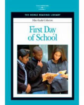 Paperback First Day of School: Heinle Reading Library Mini Reader Book