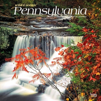 Calendar Pennsylvania Wild & Scenic 2024 Square Book