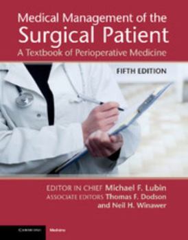 Hardcover Medical Management of the Surgical Patient Book