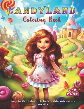 CandyLand Coloring book: Lost in Candyland - A Delectable Adventure Awaits