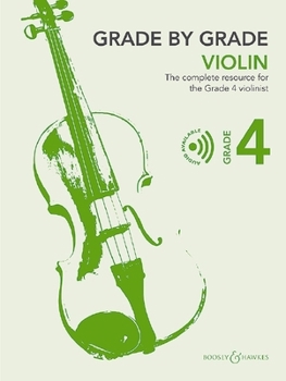 Paperback Partridge: Grade by Grade, Book 4: The Complete Resource for Violin and Piano Book with Online Material Book