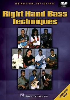 DVD Right Hand Bass Techniques [With Lesson Book] Book