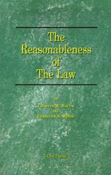 Paperback The Reasonableness of the Law Book