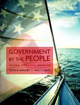 Hardcover Government by the People: 2009 National, State, and Local Edition Book
