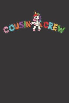 Paperback Notebook: Cousin Floss Flossing Unicorn Gift Book