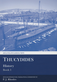 Paperback Thucydides: History Book I Book