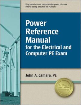 Hardcover Power Reference Manual for the Electrical and Computer PE Exam Book